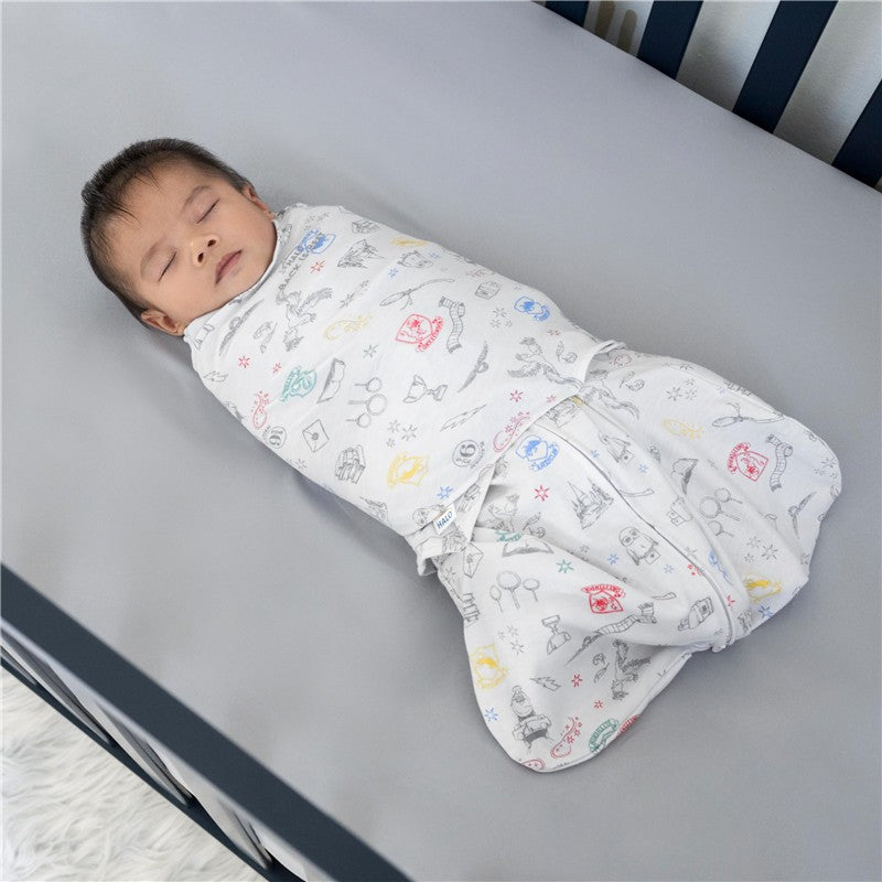 HALO SleepSack Swaddle 100% Cotton 1.5 TOG - Harry Potter Enchanted Image 3