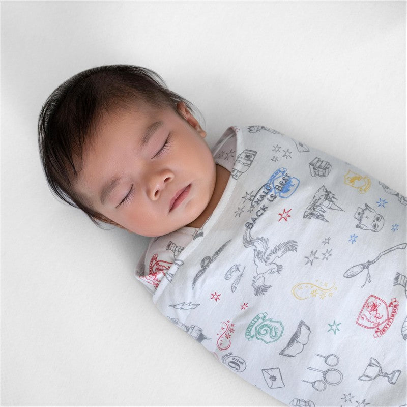 HALO SleepSack Swaddle 100% Cotton 1.5 TOG - Harry Potter Enchanted Image 4