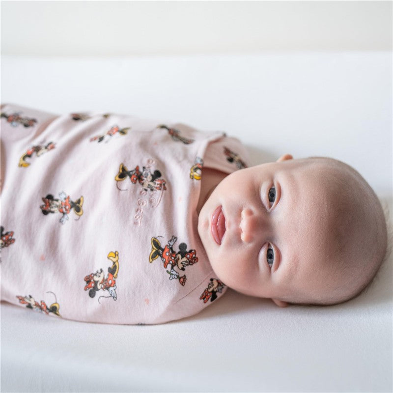 HALO SleepSack Swaddle 100% Cotton 1.5 TOG - Minnie Fun Image 4