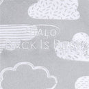 HALO SleepSack Swaddle 100% Cotton 1.5 TOG - Clouds Image 2
