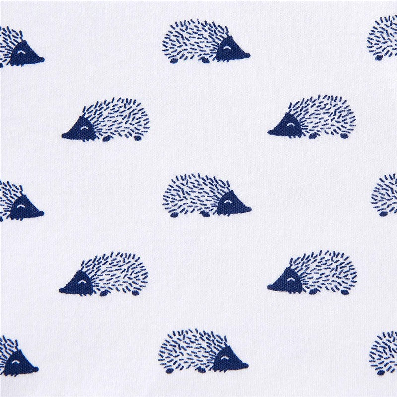 HALO SleepSack Swaddle 100% Cotton 1.5 TOG - Navy Hedgehog, Small Image 6
