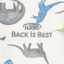 HALO SleepSack Wearable Blanket 100% Cotton 0.5 TOG - Watercolor Dinos, Medium Image 5