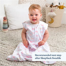 HALO SleepSack Wearable Blanket 100% Cotton 0.5 TOG - Sunshine Rainbows Image 3