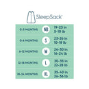 HALO SleepSack Wearable Blanket 100% Cotton 0.5 TOG - Sunshine Rainbows Image 7