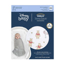 HALO SleepSack Swaddle 100% Cotton 1.5 TOG - Winnie Rainbows Image 2