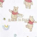 HALO SleepSack Swaddle 100% Cotton 1.5 TOG - Winnie Rainbows Image 4