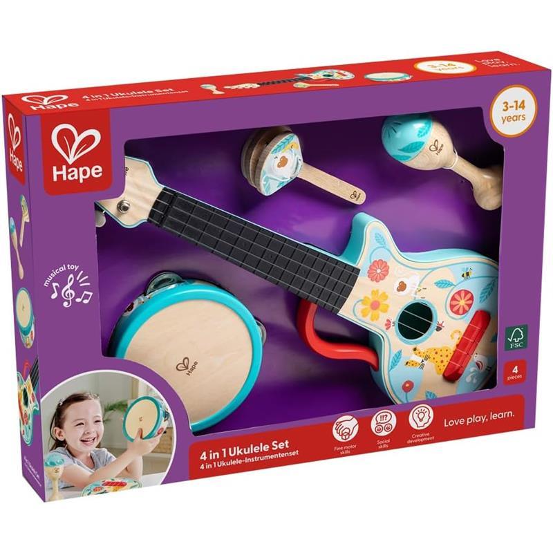 Hape - 4 in 1 Kids Instrument Set Image 6