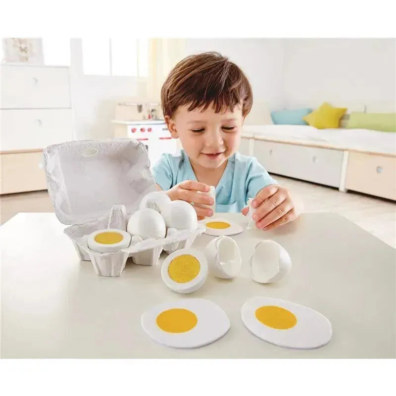 Hape - Egg Carton Kitchen Toys Children Play Game Food Toy Image 3