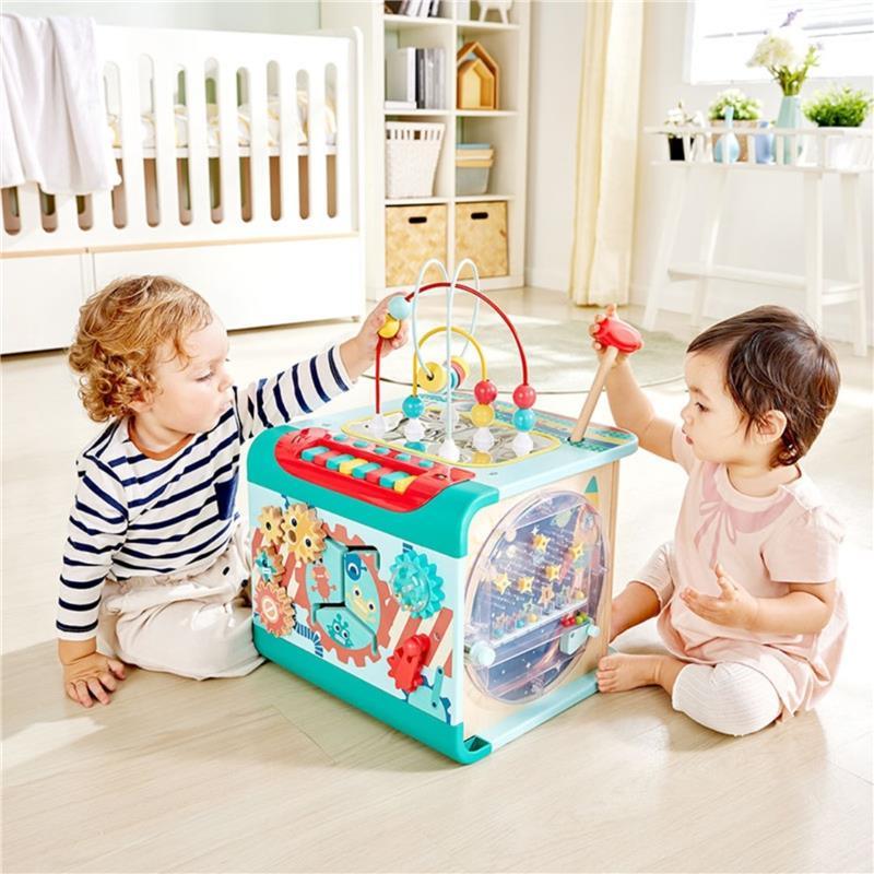 Hape - Explore and Learn Magic Cube Montessori Toy Image 2