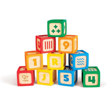 Hape - Grip-N-Stack Silicone & Wood Blocks Image 1