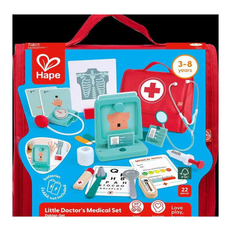 Hape - Little Doctor's Medical Set Image 7