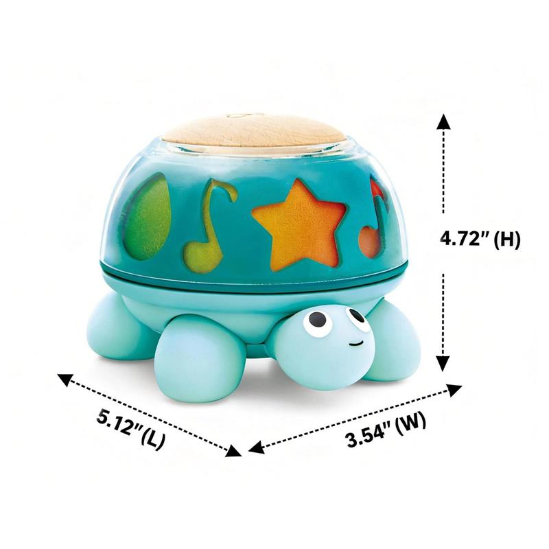 Hape Music Turtle, Musical Toy from Birth, Turtle & Tune Image 3