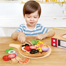 Hape - Perfect Pizza Wooden Playset for Kids Kitchen Image 7