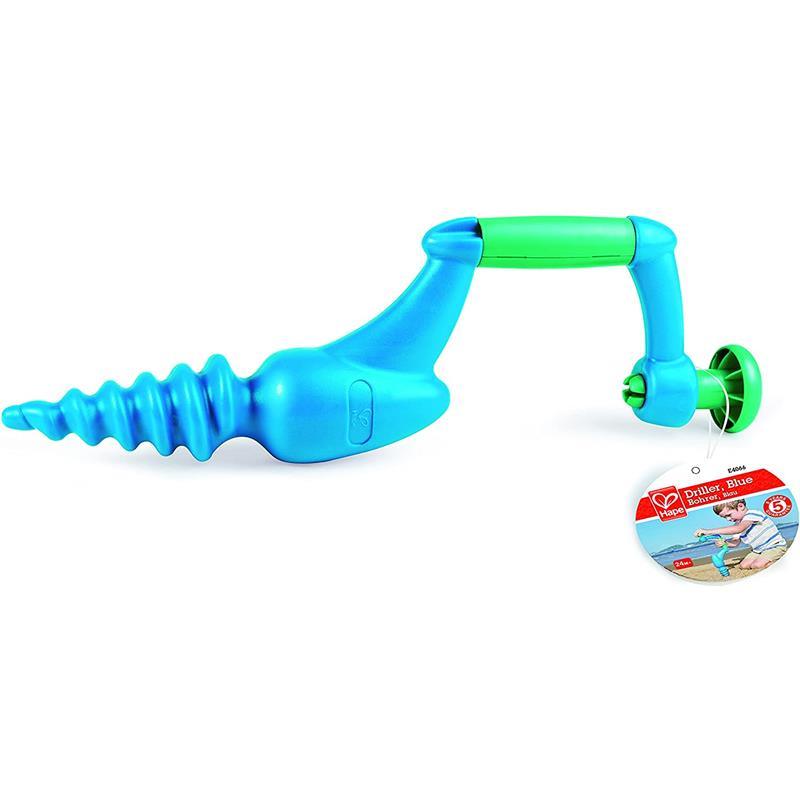 Hape - Sand and Beach Toy Driller Toys, Blue Image 2