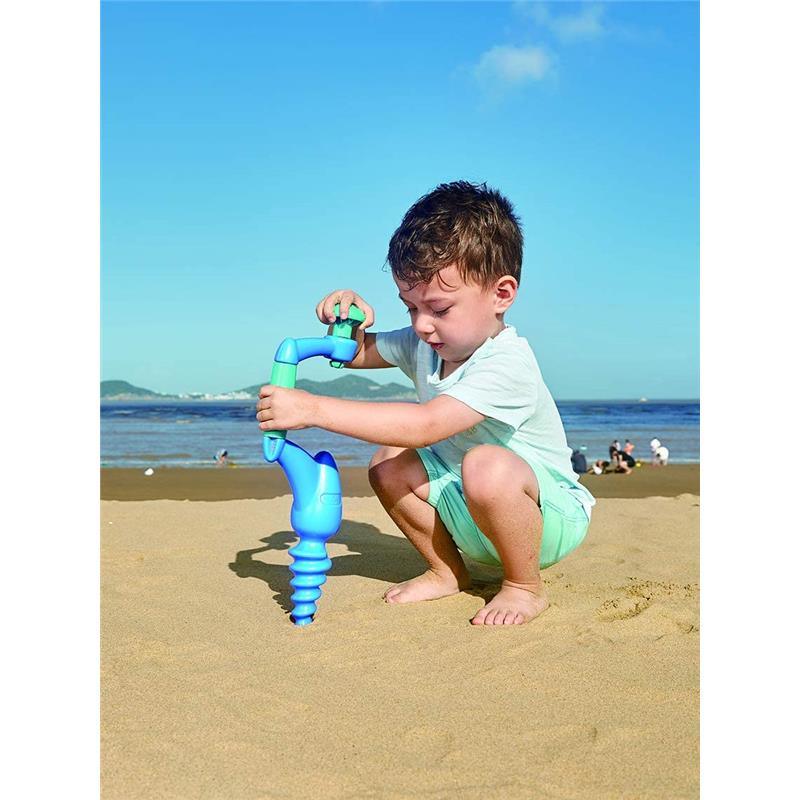 Hape - Sand and Beach Toy Driller Toys, Blue Image 3