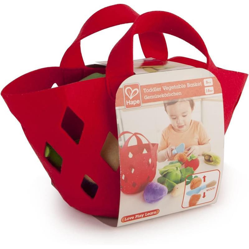 Hape - Toddler Vegetable Basket Image 3