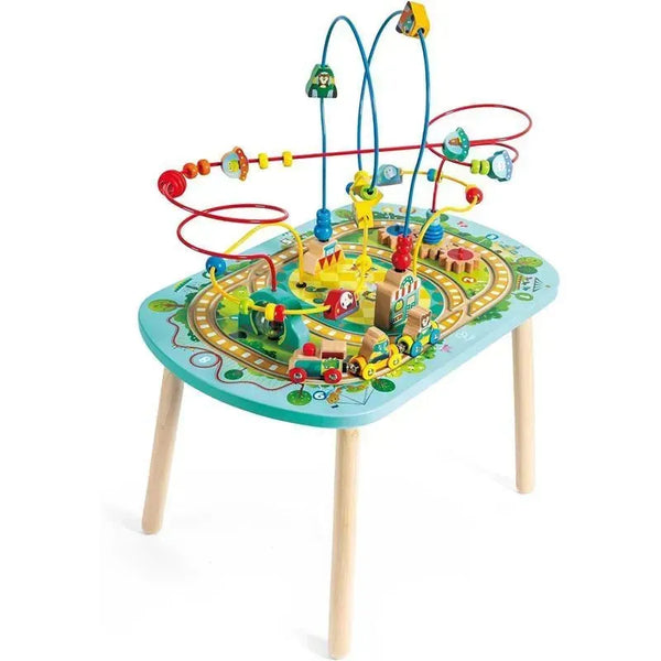 Hape - Twisting Railway Maze Table | MacroBaby