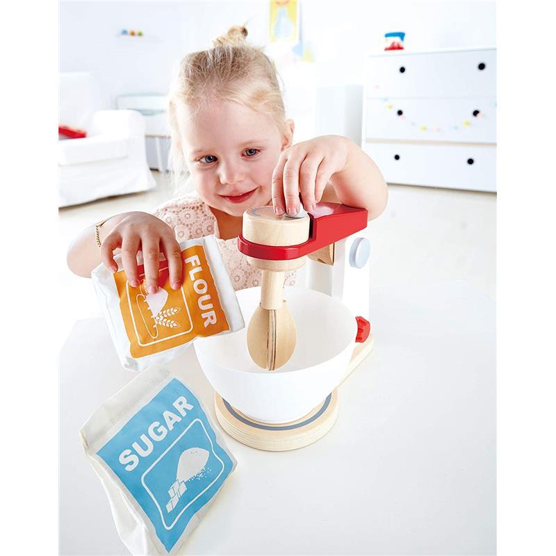 Hape - Wooden Mighty Mixer Kitchen Play Set Image 2