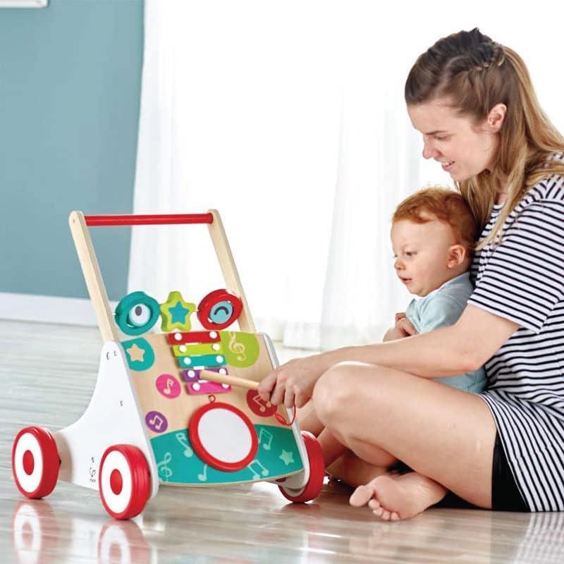 Hape - Wooden Push and Pull Music Learning Walker Image 6