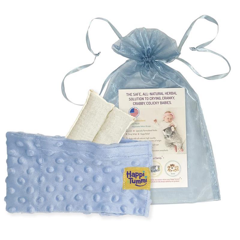 Happi Tummi - Blue Colic & Gas Relief Aromatherapy Wrap for Babies  Image 1