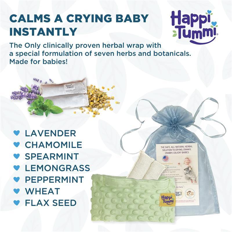 Happi Tummi - Blue Colic & Gas Relief Aromatherapy Wrap for Babies  Image 5