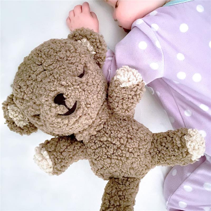 Happiest Baby - SNOObear Brown White Noise Machine Plush Baby Sleep Soother Image 4
