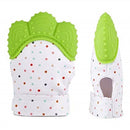 Happy Kids Silicone Teether Mitten Green Image 3