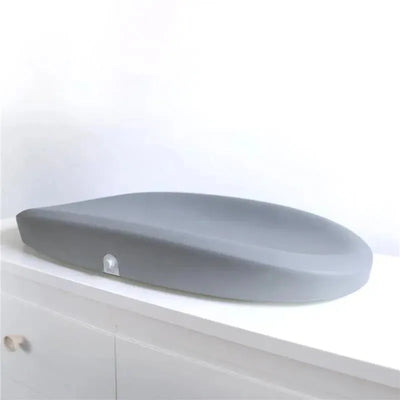 Grey Hatch Baby Grow Smart Changing Pad & Scale on a light surface, designed for safe and convenient diaper changes.