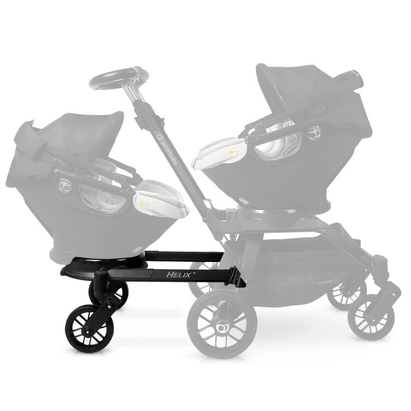 double stroller with bassinet attachment Orbit Baby G5 Helix+ Double Stroller Attachment Frame Gold