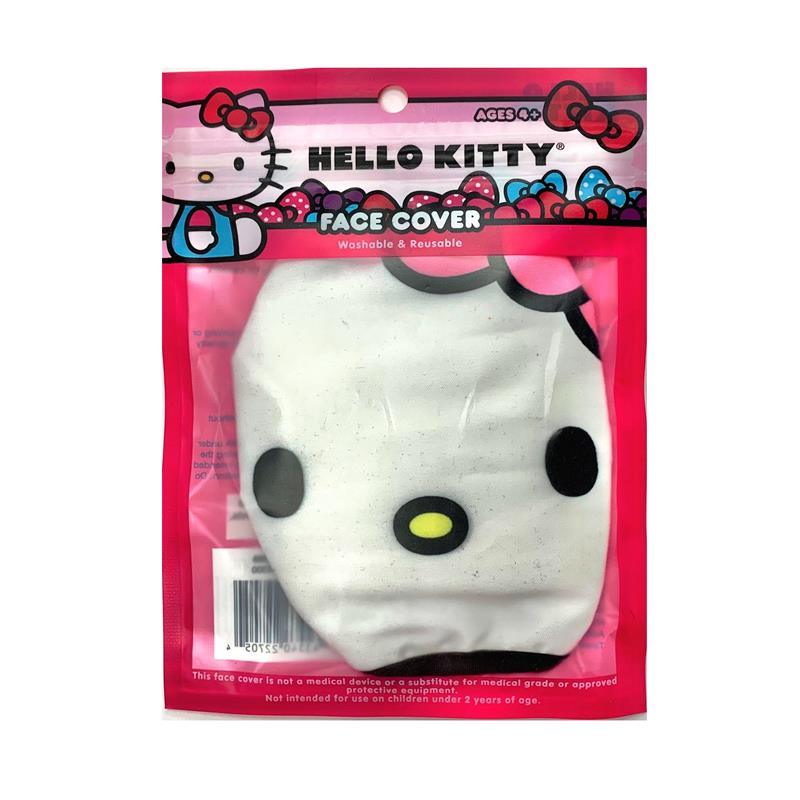  Hello Kitty Reusable Kids Face Mask | Children Washable Face Mask | Cloth Girl Mask - Hello Kitty Face Image 3