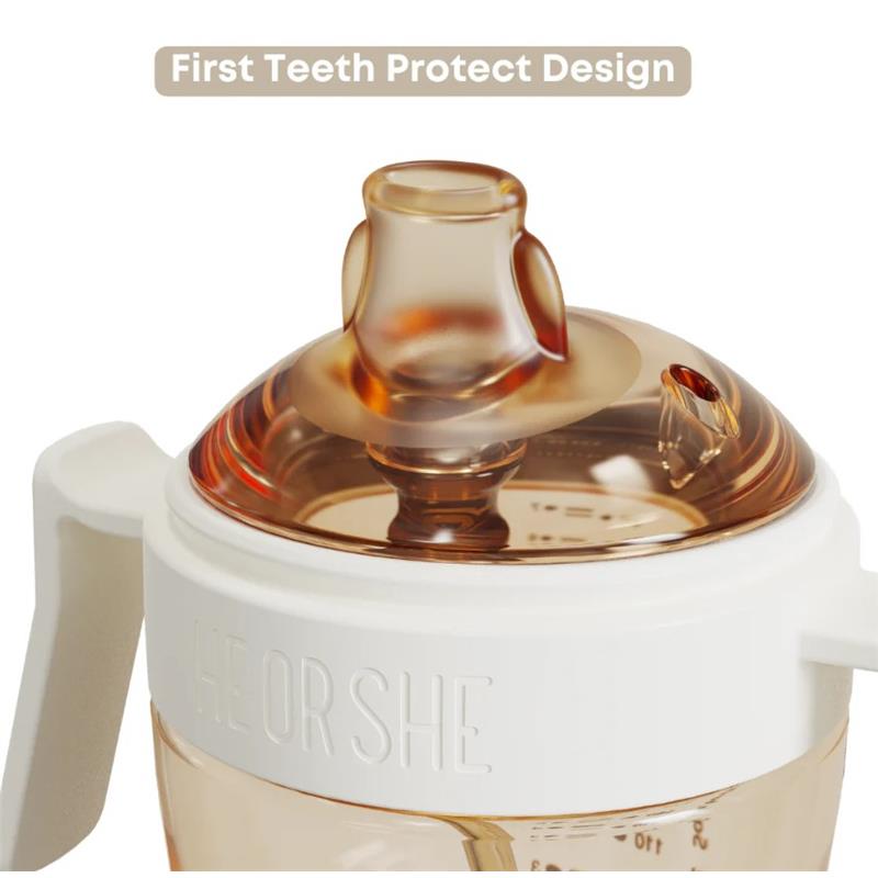 Heorshe - Dental-Care Sippy Cup - 7Oz/210Ml, Black Image 6