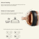 Heorshe - Uitra Wide Neck Baby Bottle - 5Oz/160Ml, Black Image 4