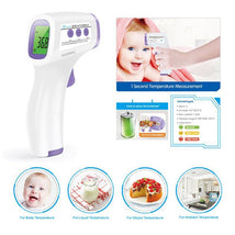 Hetaida Non Contact Infrared Thermometer - Forehead No Touch Thermometer - Digital Thermometer for Kids and Adults Image 2