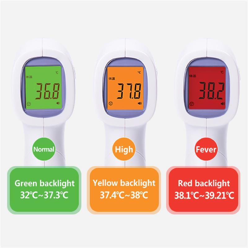 Hetaida Non Contact Infrared Thermometer - Forehead No Touch Thermometer - Digital Thermometer for Kids and Adults Image 3
