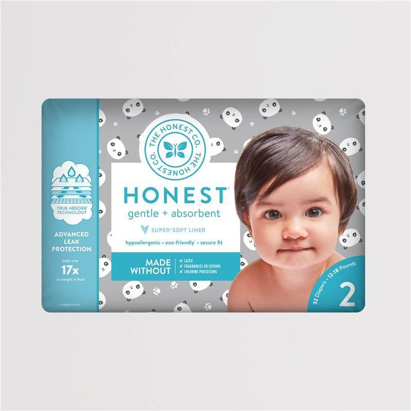 Honest Diapers Pandas Size 2 Image 1