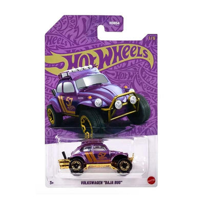 Hot Wheels 57Th Anniversary Pearl & Chrome 2024, Volkswagen Baja Bug Image 1