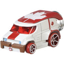 Hot Wheels Disney Pixar Toy Story Duke Caboom Character Car, White/Red Image 2