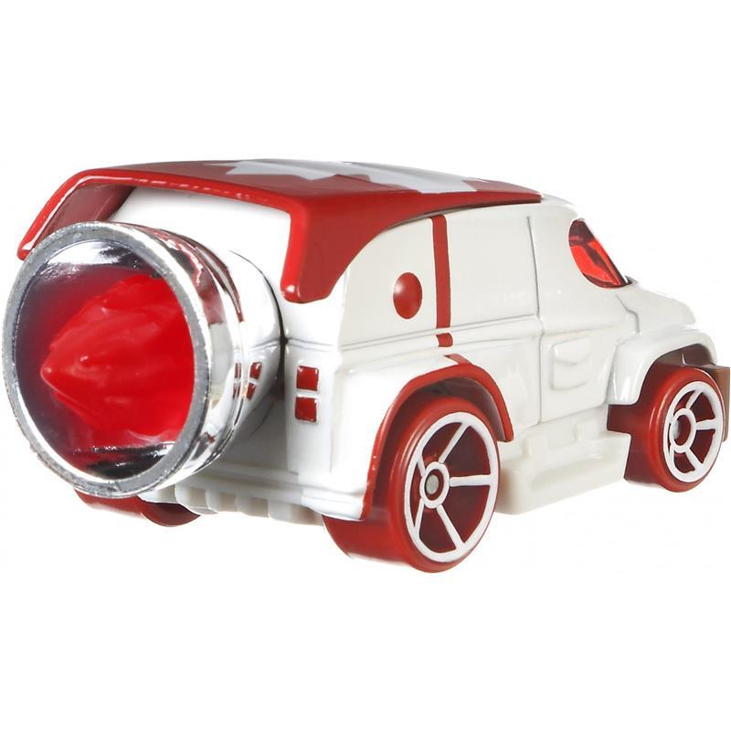 Hot Wheels Disney Pixar Toy Story Duke Caboom Character Car, White/Red Image 3