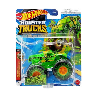 Hot Wheels - Monster Trucks Die-Cast Car, Gunkster  Image 1