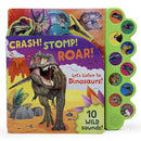 House Of Marbles - Sound Book Crash!, Stomp!, Roar! Dino Image 1