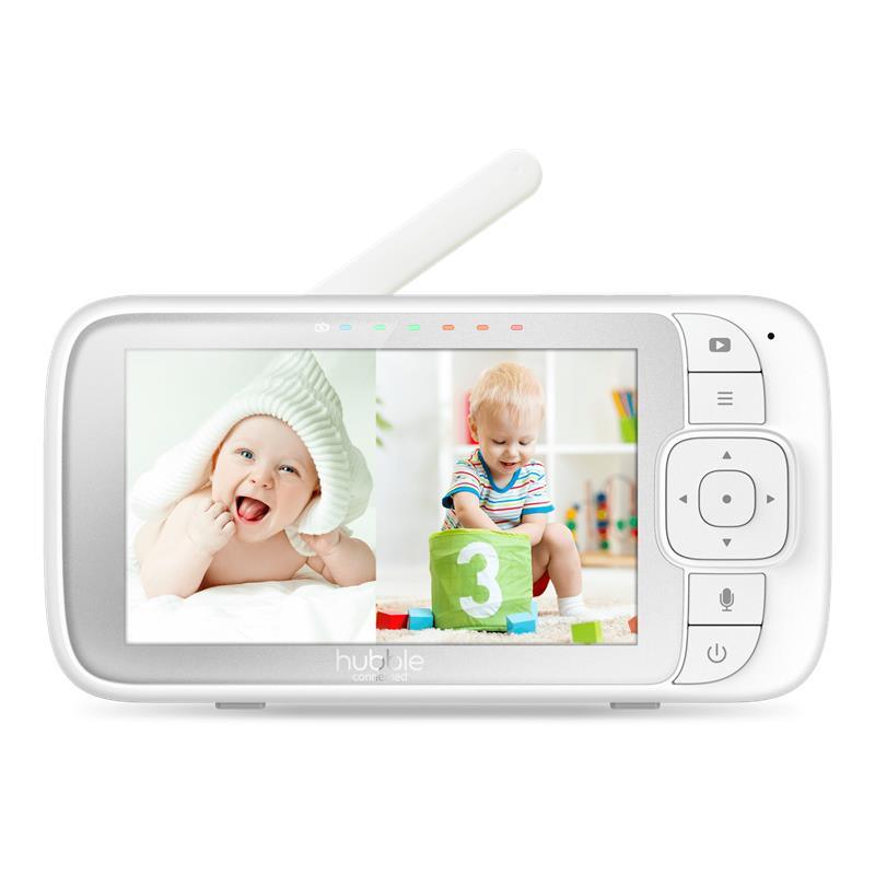 Hubble - Nursery View Pro Twin 5 Video Baby Monitor Twin Set With Pan, Tilt, And Zoom Image 2