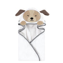 Hudson Baby - Unisex Baby Cotton Animal Face Hooded Towel, Astronaut Dog, One Size Image 1