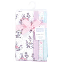 Hudson Baby Unisex Baby Cotton Flannel Burp Cloths, Garden Fairies, One Size Image 2