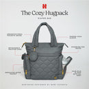 HUGGIES Cozy Hugpack Tote Diaper Bag, Quiet Smoke Quilted Image 6
