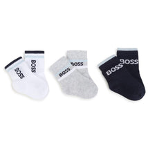 Hugo Boss Baby - 3Pk Boy Socks Navy Image 1