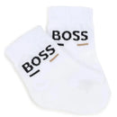 Hugo Boss Baby - 3Pk Socks Set White, Black & Beige Image 2