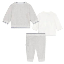 Hugo Boss Baby - All Over Print Fleece Set, Grey Image 2