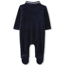 Hugo Boss Baby - Baby Boy Polo Footie, Navy Image 2