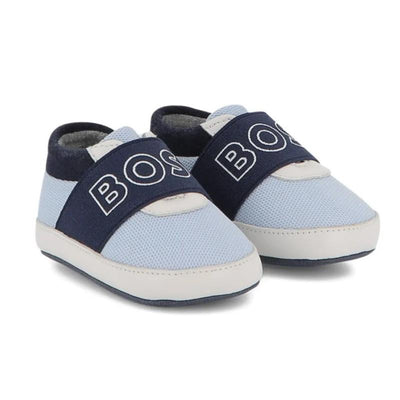 Hugo Boss Baby - Baby Boy Slippers Sneaker, Navy Image 1