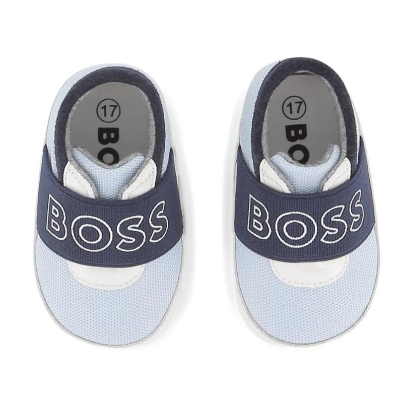 Hugo Boss Baby - Baby Boy Slippers Sneaker, Navy Image 4